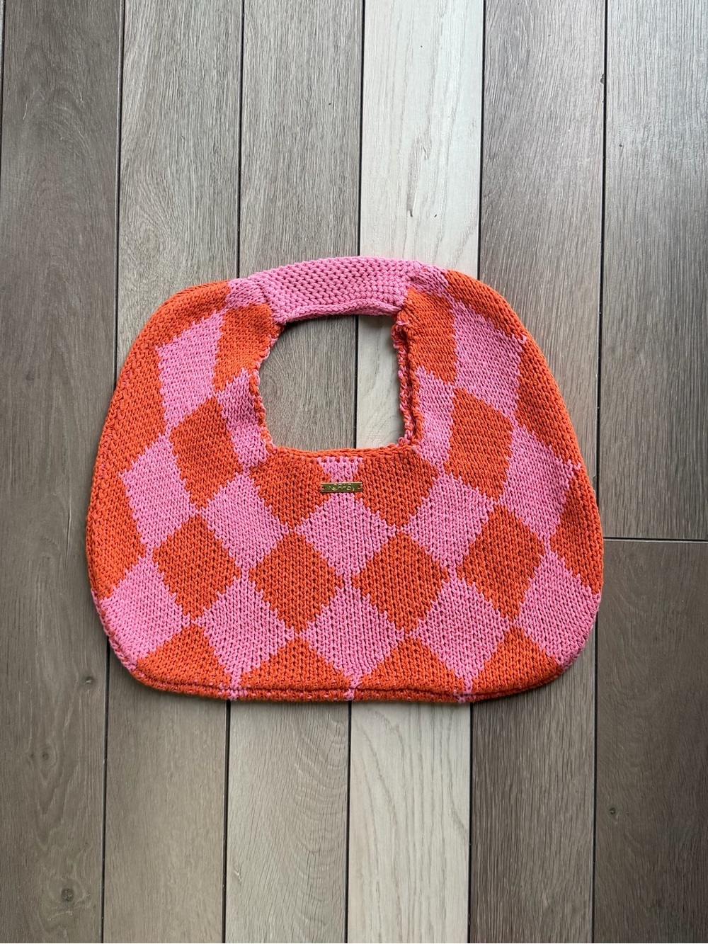 Kopari Limited Edition Diamond Knit Bag